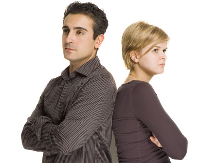 angry couple